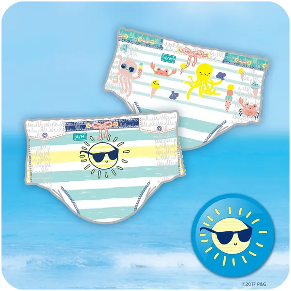 Πάνες Βρακάκι Μαγιό Μωρού Splashers No3-4 6-11kg 12 τεμ