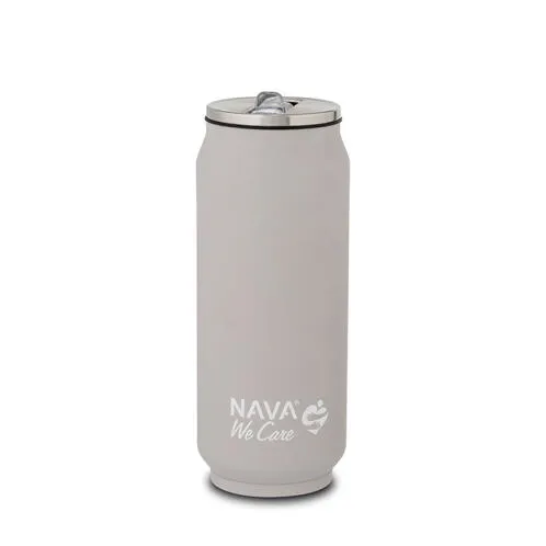 ΘΕΡΜΟΣ ποτήρι με καλαμάκι από σιλικόνη "We Care" 500ml