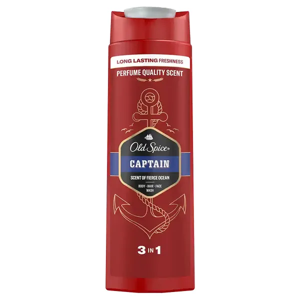 OLD SPICE Αφροντούς 3in1 Captain 400ml