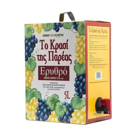 ΤΟ ΚΡΑΣΙ ΤΗΣ ΠΑΡΕΑΣ Οίνος Ερυθρός Το Κρασί της Παρέας 5Lt