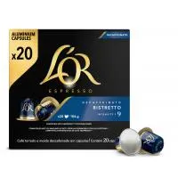 Κάψουλες espresso Ristretto Ντεκαφεϊνέ L'OR 20 τεμ