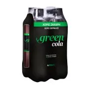 GREEN Cola Χωρίς ζάχαρη 4x500ml