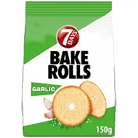 7Days Bake Rolls Σκόρδο 150G