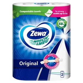 Zewa Χαρτί Κουζίνας Wish Weg 2τεμ. 220γρ.