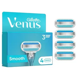 Gillette Venus Smooth Ανταλλακτικές Κεφαλές 4τεμ.