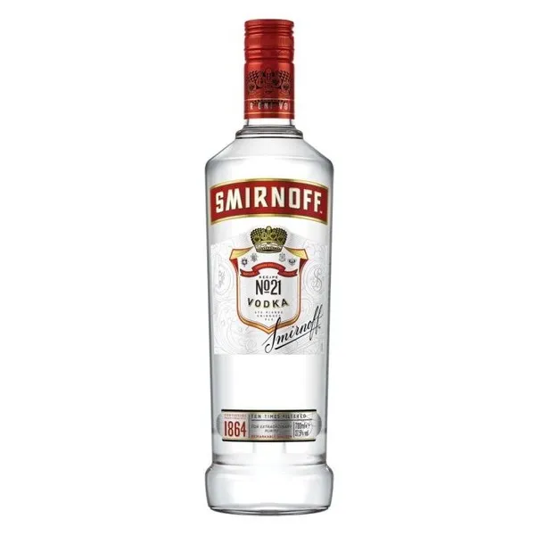 SMIRNOFF red vodka 700ml