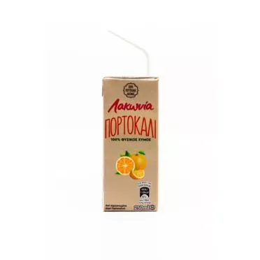 ΛΑΚΩΝΙΑ ΦΥΣΙΚΟΣ ΧΥΜ. ΠΟΡΤΟΚΑΛΙ 25CL