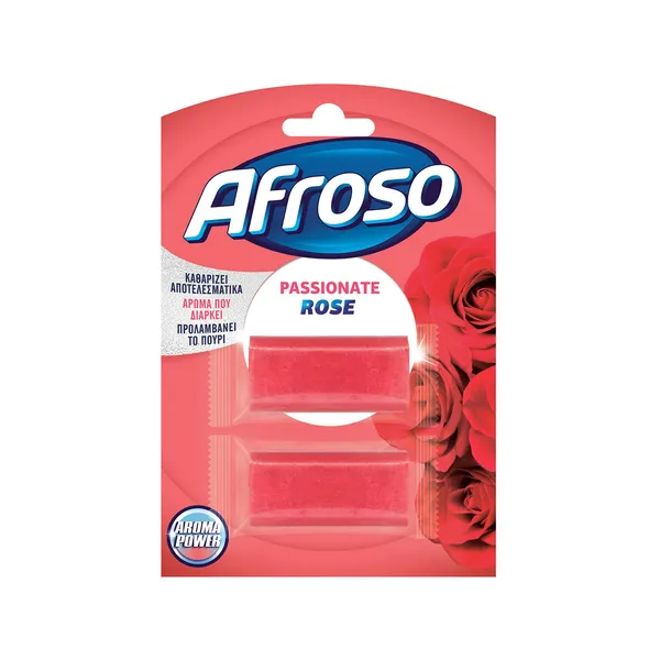 AFROSO block τουαλέτας όλα τα ανταλλακτικά 2x40γρ.
