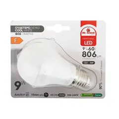 MrGrand Λάμπα Led E27 9W A60 4000K 240V