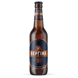 ΒΕΡΓΙΝΑ Μπύρα Strong Lager Φιάλη 330ml