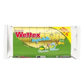 Wettex Σπογγοπετσέτα Μαγικό Ρολό 1,5m.x25cm. 2τεμ.