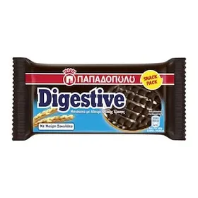 DIGESTIVE Μπισκότα Μαύρη Σοκολάτα 67g