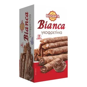 Γκοφρετίνια Bianca ΒΙΟΛΑΝΤΑ 160gr με πραλίνα φουντουκιού