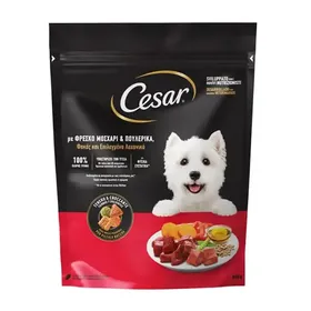 Cesar Adult Ξηρά Σκυλοτροφή Μοσχάρι Πουλερικά & Λαχανικά 800γρ.