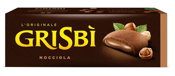 Μπισκότα με Γέμιση Κρέμα Φουντούκι Vicenzi Grisbi (135g)