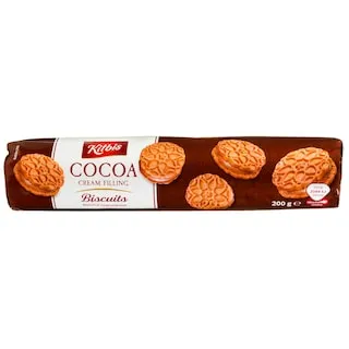 KITBIS Μπισκότα Γεμιστά Κακάο 200g