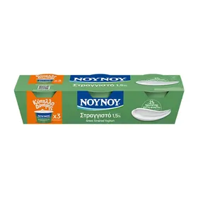 Όλα τα στραγγιστά γιαούρτια NOYNOY 3x200gr ή 2x175gr
