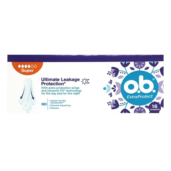 O.B. Extra Protect Ταμπόν Super 16τεμ.