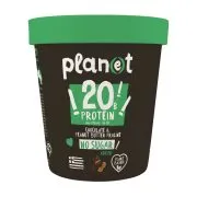 PLAN(E)T Protein Παγωτό Chocolate & Peanut Butter Praline Vegan Χωρίς λακτόζη Χωρίς προσθήκη ζάχαρης 250g (420ml)