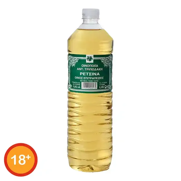 Τριποδάκης Ρετσίνα 1,5lt.