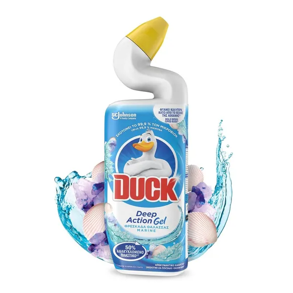 Deep action gel καθαριστικό τουαλέτας 750ml