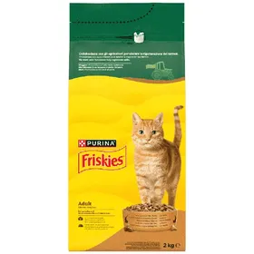 FRISKIES ξηρά τροφή γάτας κοτόπουλο & γαλοπούλα με λαχανικά 2kg