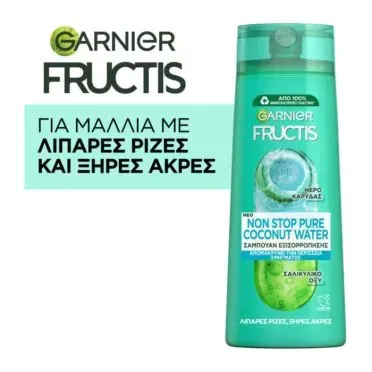 FRUCTIS  COCONUT WATER ΣΑΜΠΟΥΑΝ ΕΞΙΣΟΡΡΟΠΗΣΗΣ 400ML