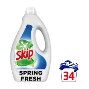 SKIP Απορρυπαντικό Πλυντηρίου Ρούχων Υγρό Spring Fresh 34 πλύσεις