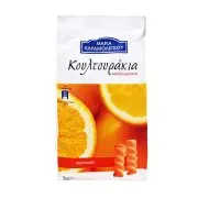 ΜΑΡΙΑ ΚΑΡΑΜΟΛΕΓΚΟΥ Κουλτουράκια Κουλούρια Πορτοκάλι 180g