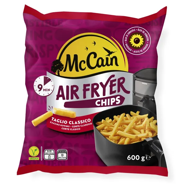 πατάτες Air fryer chips κατεψυγμένες 600g