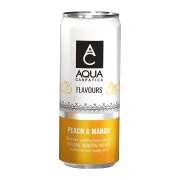 ΑQUA CARPATICA Flavours Ανθρακούχο Φυσικό Μεταλλικό Νερό Peach & Mango 330ml