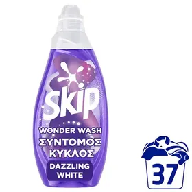 Wonder Wash Dazzling White υγρό απορρυπαντικό πλυντηρίου ρούχων 37 μεζ.