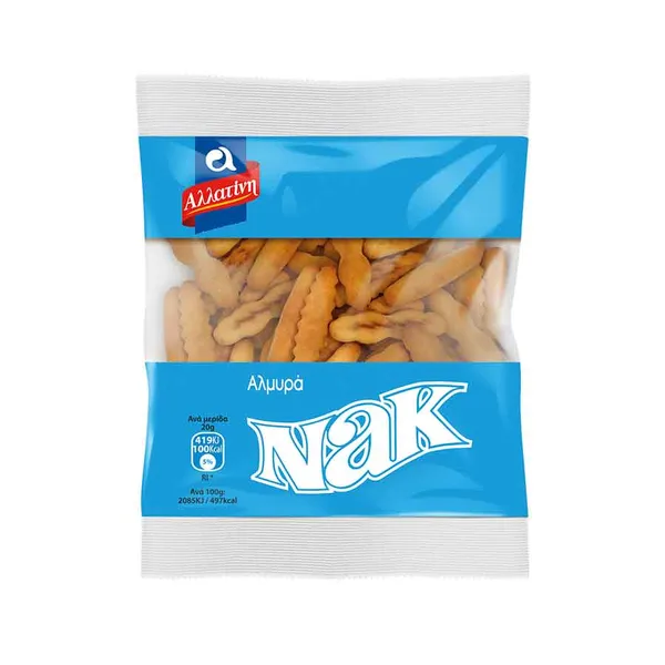 Αλμυρά crackers nak