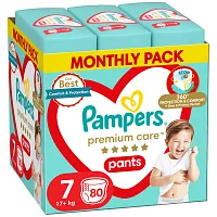 Pampers Premium Care Pants No 7 80τεμ