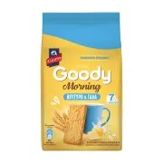 Goody Morning μπισκότα 160γρ - βούτυρο & γάλα / κακάο & σοκολάτα / βερίκοκο & σοκολάτα