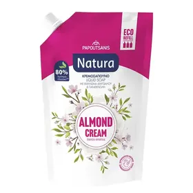 NATURA Kρεμοσάπουνο Almond Cream  Ανταλλακτικό 750ml
