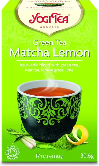 YOGI TEA Πράσινο Τσάι με Λεμονόχορτο και Μέντα