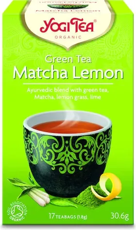 YOGI TEA Πράσινο Τσάι με Λεμονόχορτο και Μέντα