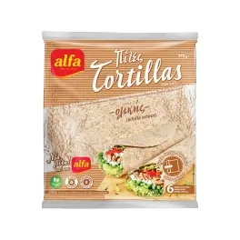 Alfa Πίτες Τορτίγια Κλασικές 370gr 6 τμχ