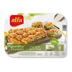 ΚΑΣΙΑΤΑ Ζαγ Με Σπ.τυρι Πρασο &σεσκ.650γρ