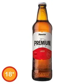 Primator Premium Μπίρα Lager Φιάλη 500ml.