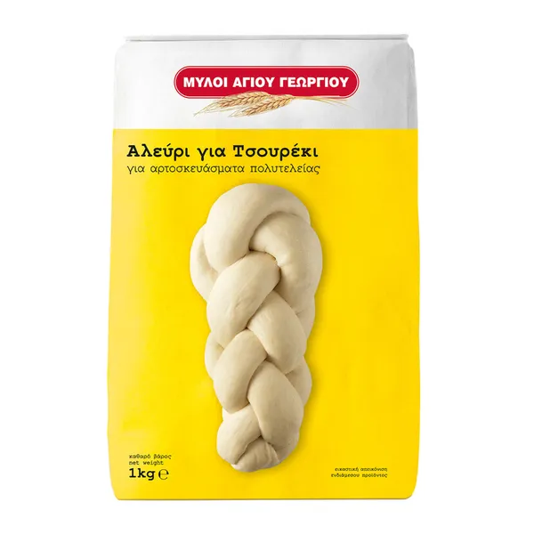 ΜΥΛΟΙ ΑΓΙΟΥ ΓΕΩΡΓΙΟΥ ΑΛΕΥΡΙ ΤΣΟΥΡΕΚΙΟΥ 1 kg