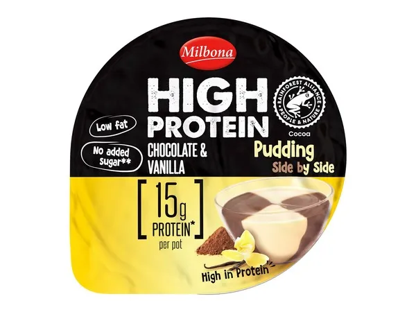 Πουτίνγκα High Protein Σοκολάτα Βανίλια