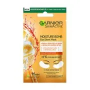 GARNIER Skin Active Moisture Bomb Patches Ματιών με Χυμό Πορτοκάλι 6g