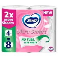 Χαρτί Υγείας 4φύλλο Ultra Smart Zewa 4*213gr