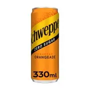 SCHWEPPES Πορτοκαλάδα με γεύση Ανθός Πορτοκαλιού Χωρίς ζάχαρη 330ml