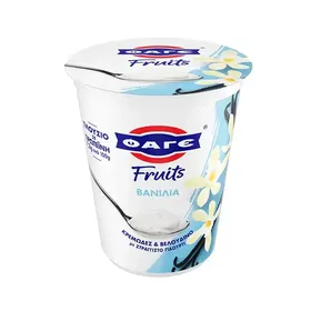 Fruits Βανίλια Επιδόρπιο Γιαουρτιού 380γρ