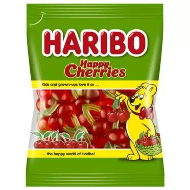 Haribo Happy Cheries Καραμέλες Ζελίνια Κεράσια 100g