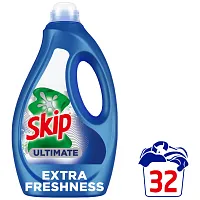 Skip Υγρό Απορρυπαντικό Πλυντηρίου Ρούχων Ultimate Extra Fresh 32μεζ 1,44lt
