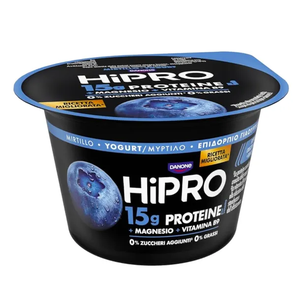 HIPRO Επιδόρπιο Γιαουρτιού HiPro Proteine Μύρτιλο